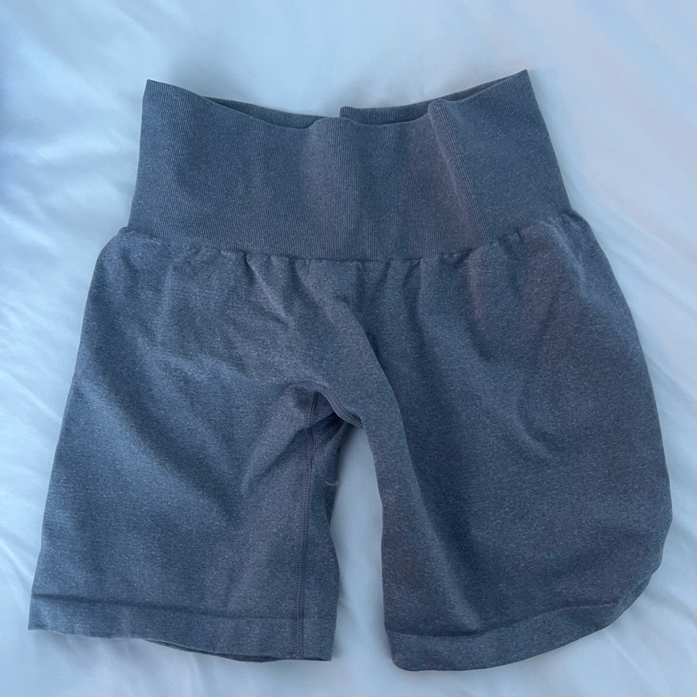 NVGTN gray workout shorts